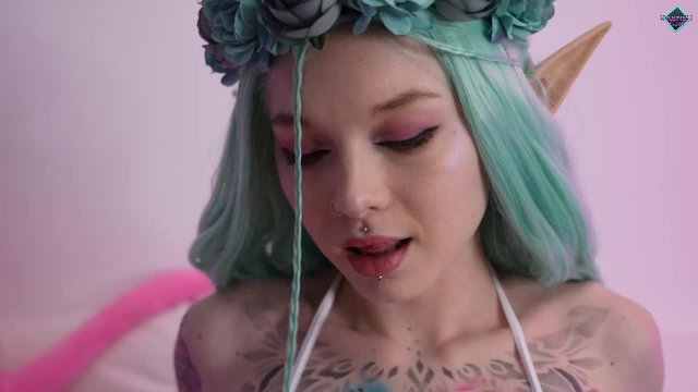 Максимум похоти от лесной нимфы